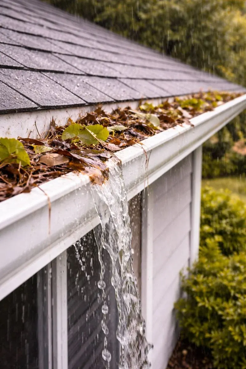 Illustration: Roof washing