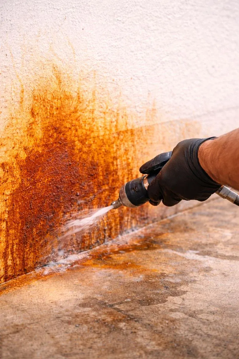Illustration: Rust removal