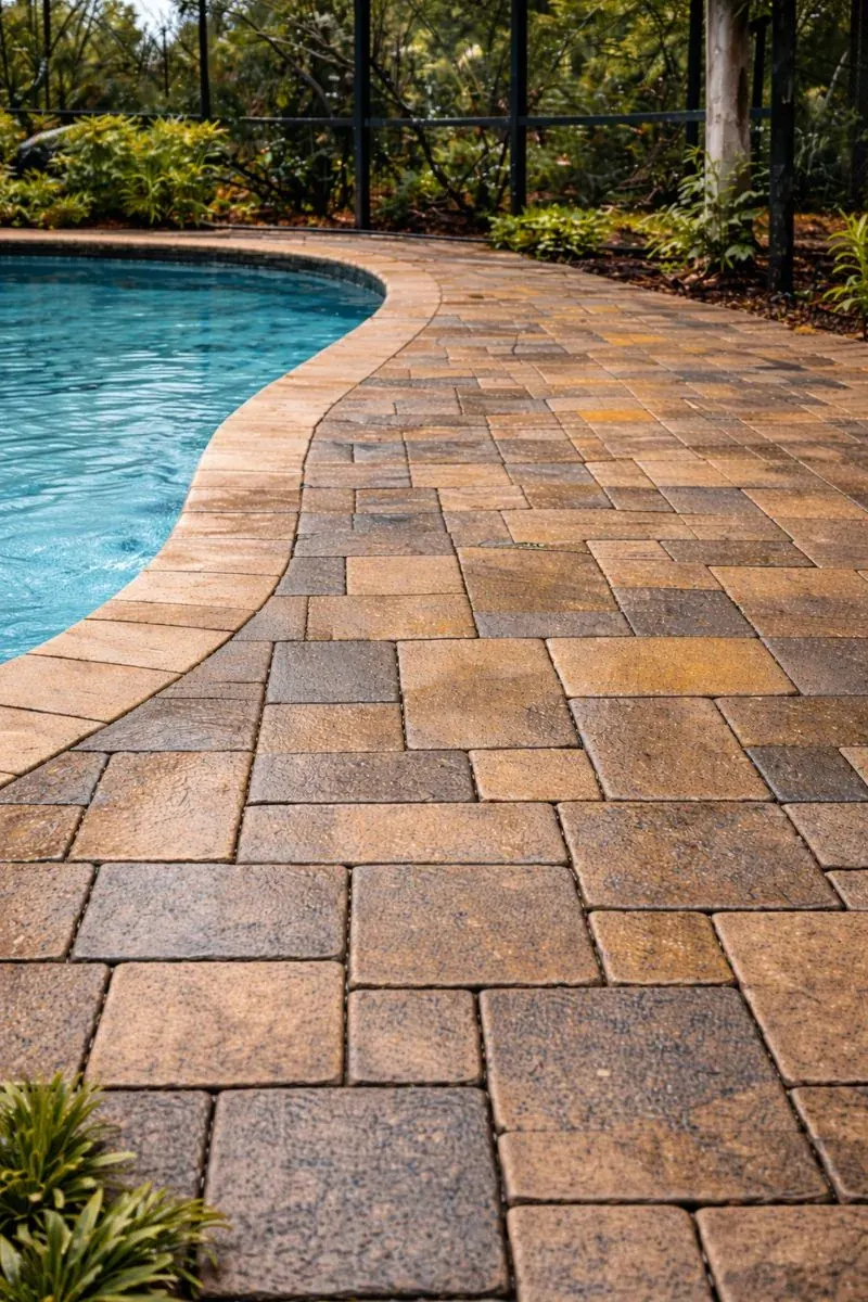 Illustration: Pool deck, patio & lanai
